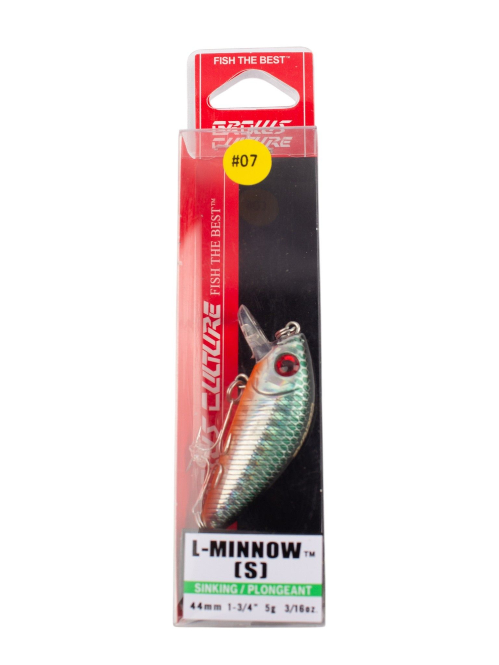 Воблер минноу L Minnow 44 мм 5 г цвет #07