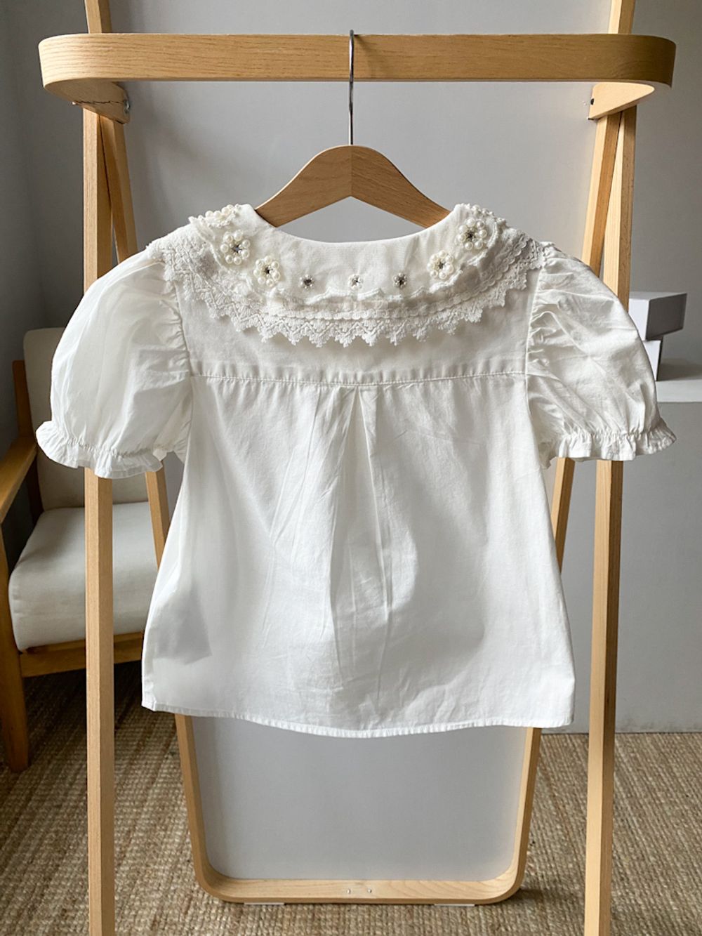 Хлопковая блуза Zara, 122