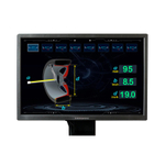 Станок балансировочный ROSSVIK VT-63, 220В (LCD, лазер, эл. линейка, УЗ) RAL7016 СЕРЫЙ