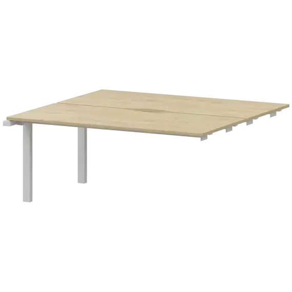 Модуль двойной на металлокаркасе НТМП.ПО.Б2-160Э  1600x1496x750 Аргентум-МП