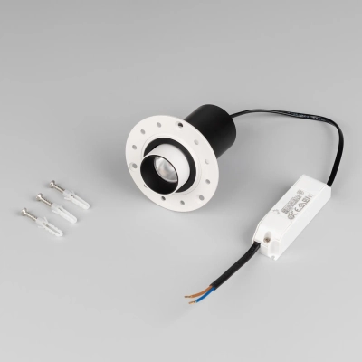 Светильник SP-NUANCE-TRIMLESS-PULL-R35-7W Warm3000 (WH, 36 deg, 230V) (Arlight, IP40 Металл, 5 лет)