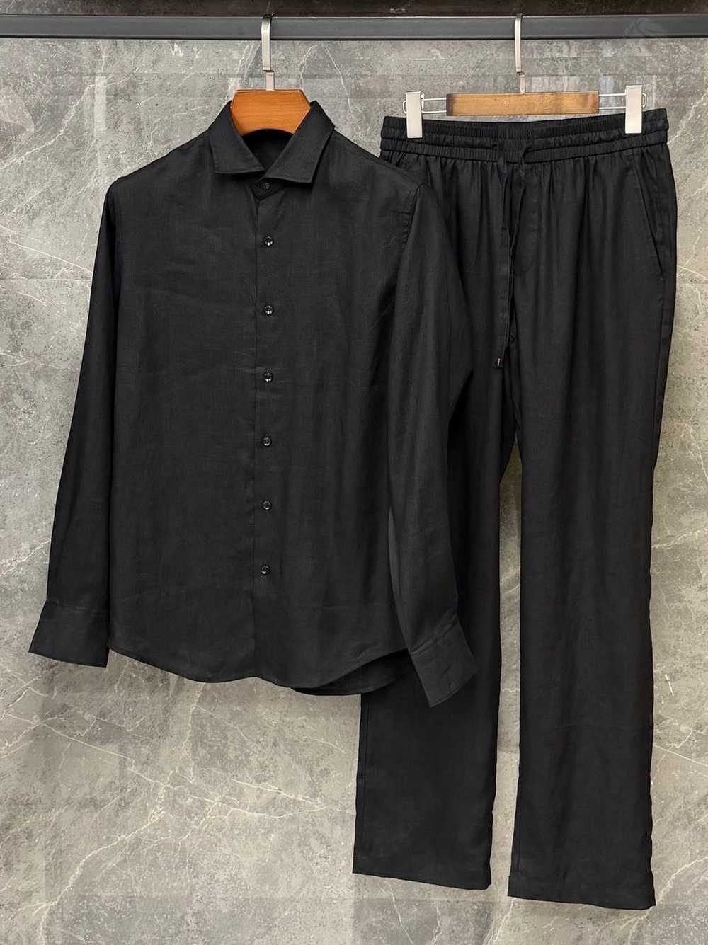Льняной костюм Zegna