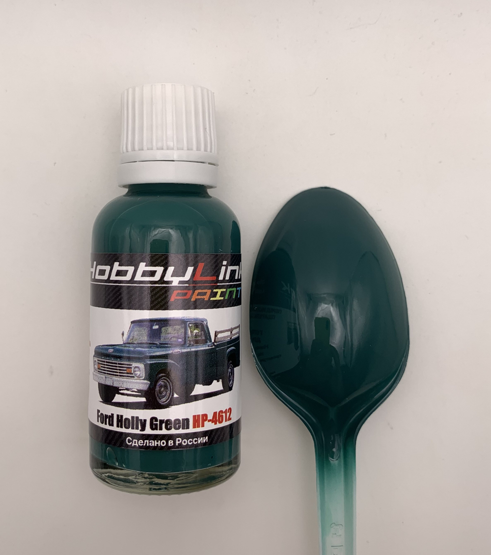 Краска лаковая HobbyLink Ford Holly Green HP-4612