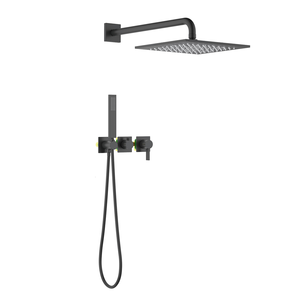 Душевая система встроенная Caisa SX-9069/03SM Черный