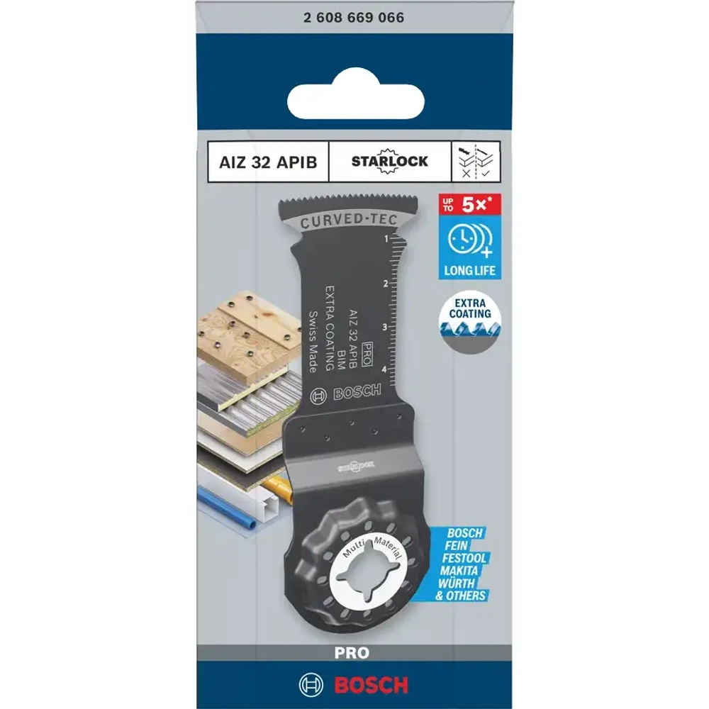 Полотно погружное Wood and Metal AIZ 32 APIB 32х50 мм BOSCH 2608669066