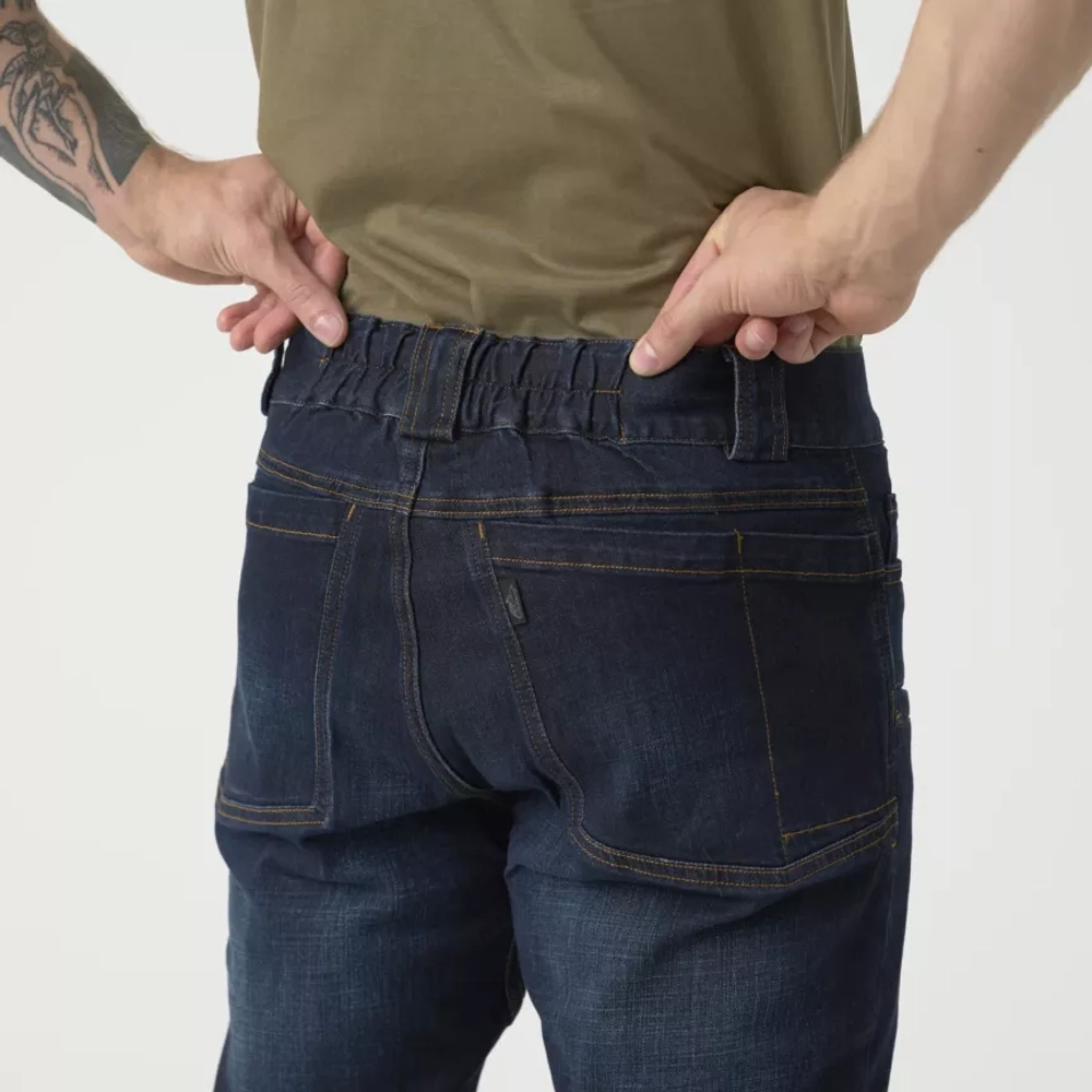 Джинсы Helikon Greyman Tactical Slim (Dark Blue)