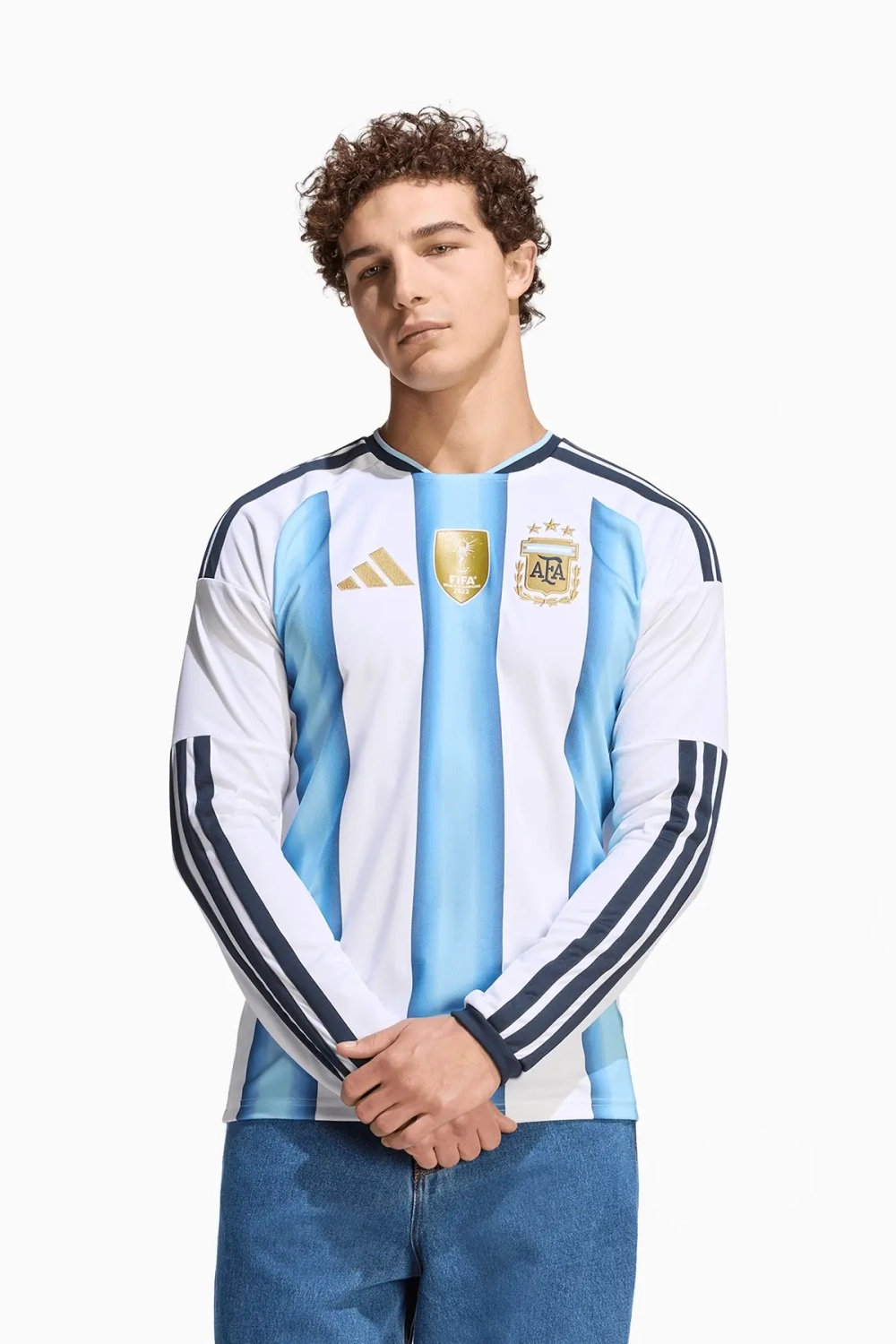 Футболка с длинными рукавами adidas Аргентина 2026 Home
