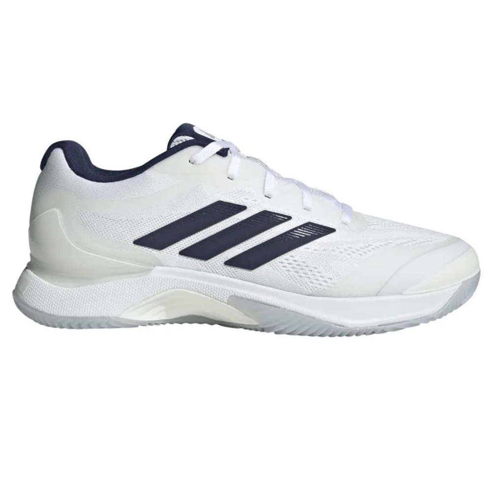 Женские теннисные кроссовки Adidas Avacourt 3 Clay - cloud white/dark blue/crystal sky