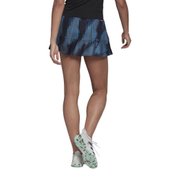Теннисная юбка Adidas Tennis Printed Match Skirt Primeblue W - sonic aqua