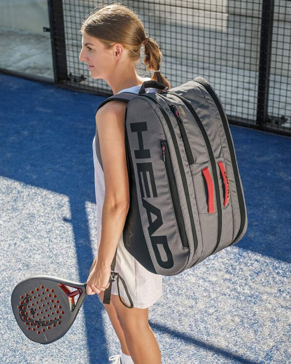 Сумка для Padel Head Coello Tour L - dark grey