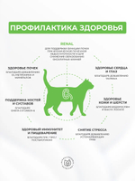Сухой корм Grandorf VET Renal при почечной недостаточности для кошек Индейка, 2 кг.