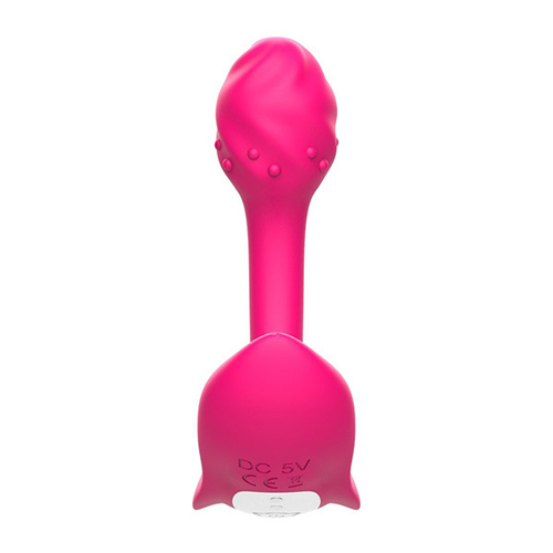 Розовый многофункциональный стимулятор 18см I-Moon Dora MY-1307
