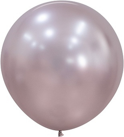 S 24" Шелк Розовый Цветок (809) 60 см.