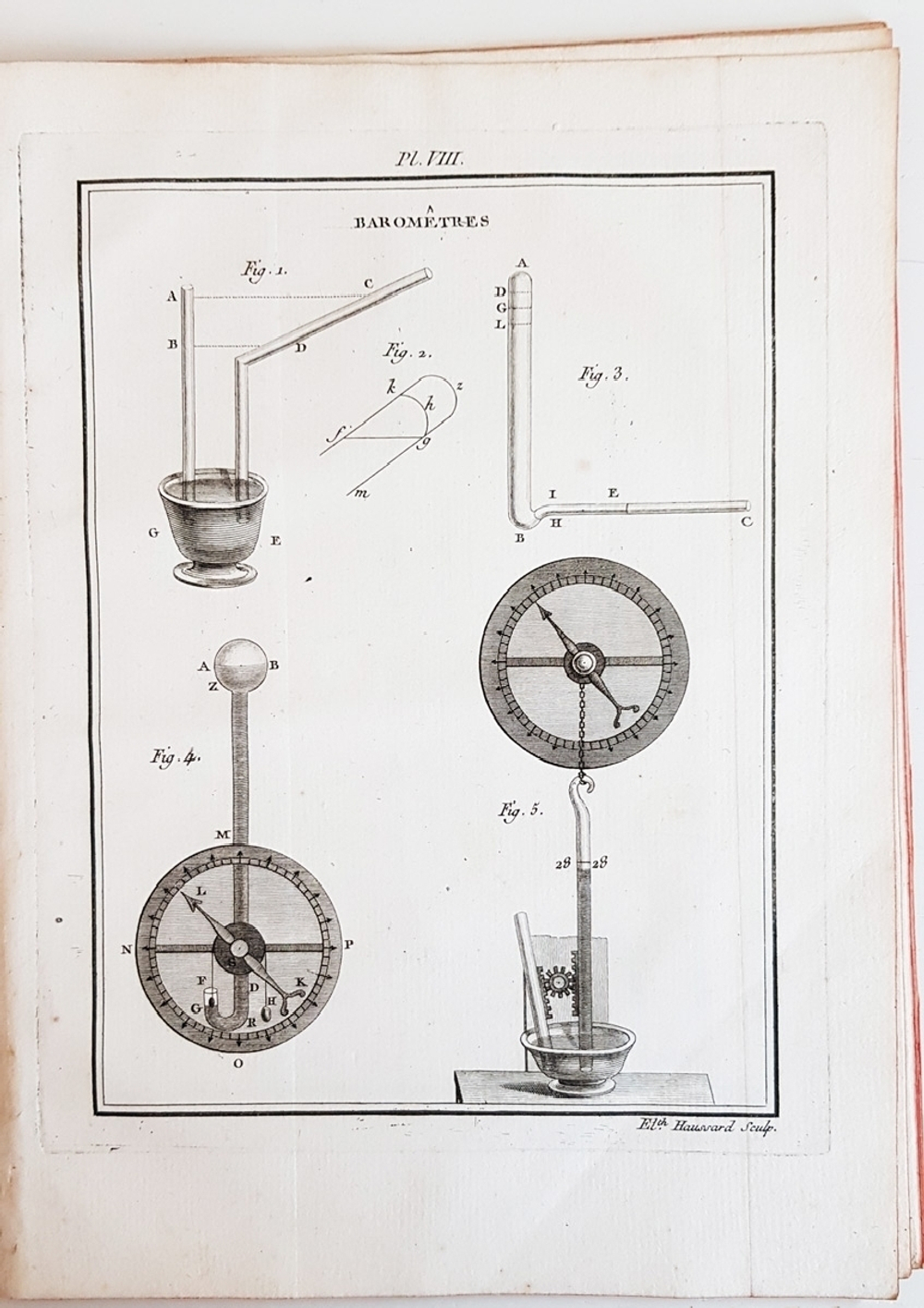 "Traite de meteorologie (Трактат о метеорологии " Cotte Louis.  1774 г. Антикварная книга