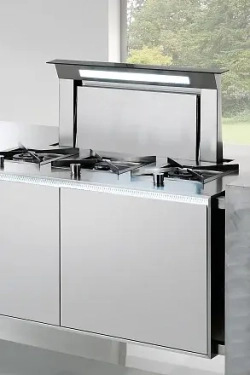 Вытяжка FALMEC DOWNDRAFT GLASS BLACK 90 (CDDW90.E1P2#ZZZN400F)