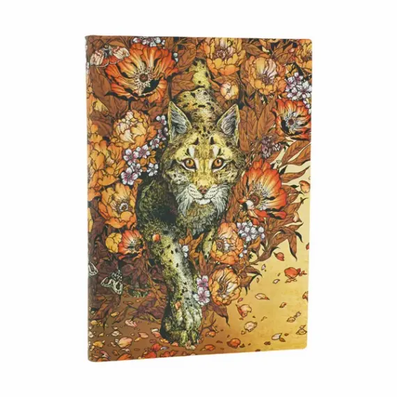 Bloknot \ Блокнот \ Notebook  Erica Williams Art / Lynx Rising / Midi / Lined