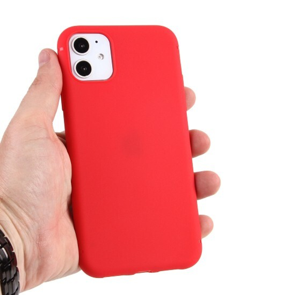Чехол ТПУ для iPhone 11, 011441 Красный