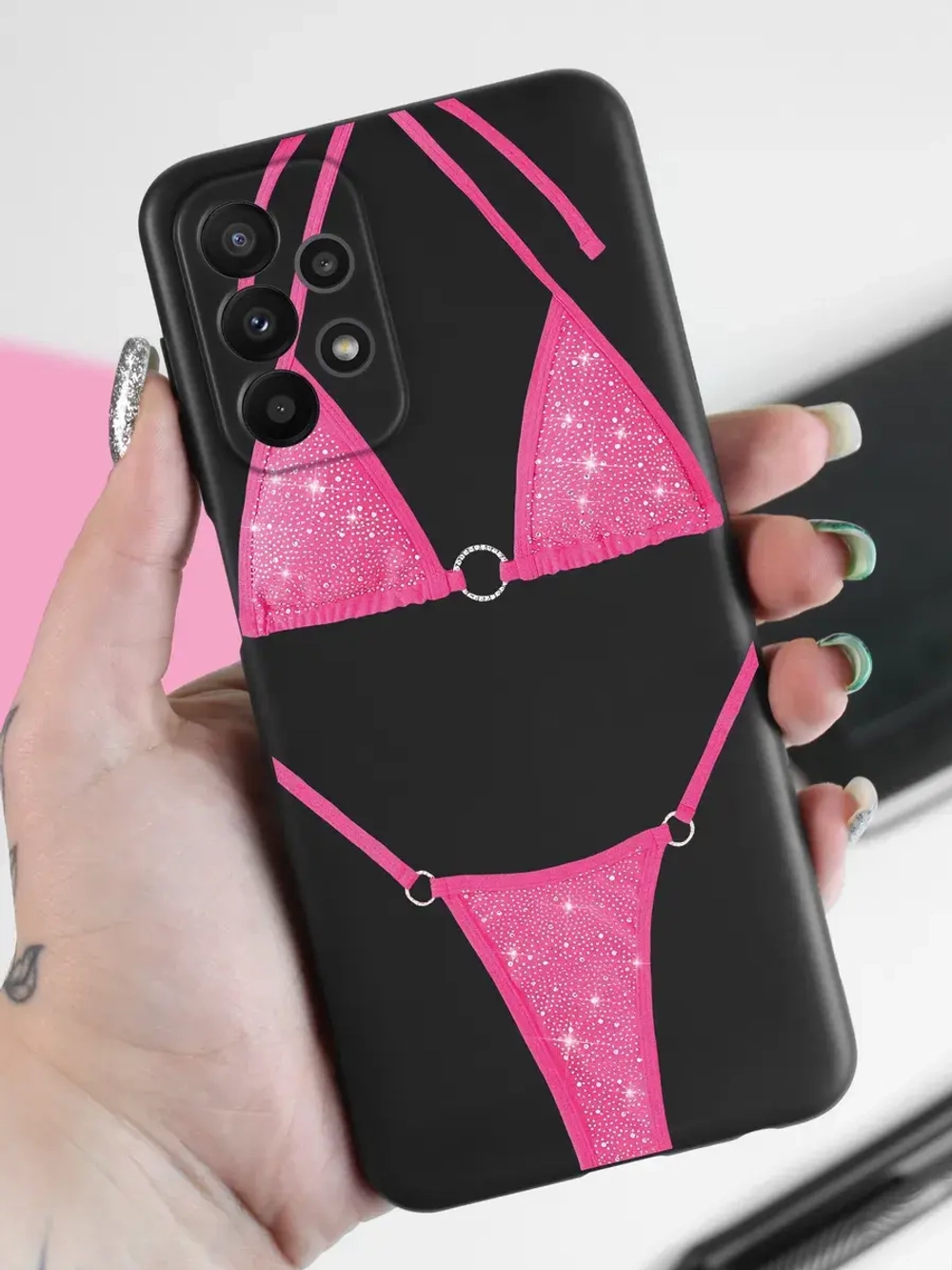 Чехол на Samsung A23 с 3D принтом