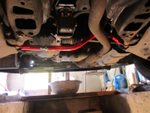 Усилитель жесткости нижний (регулируемый) Chevrolet Lanos, Zaz Chanse 1,5