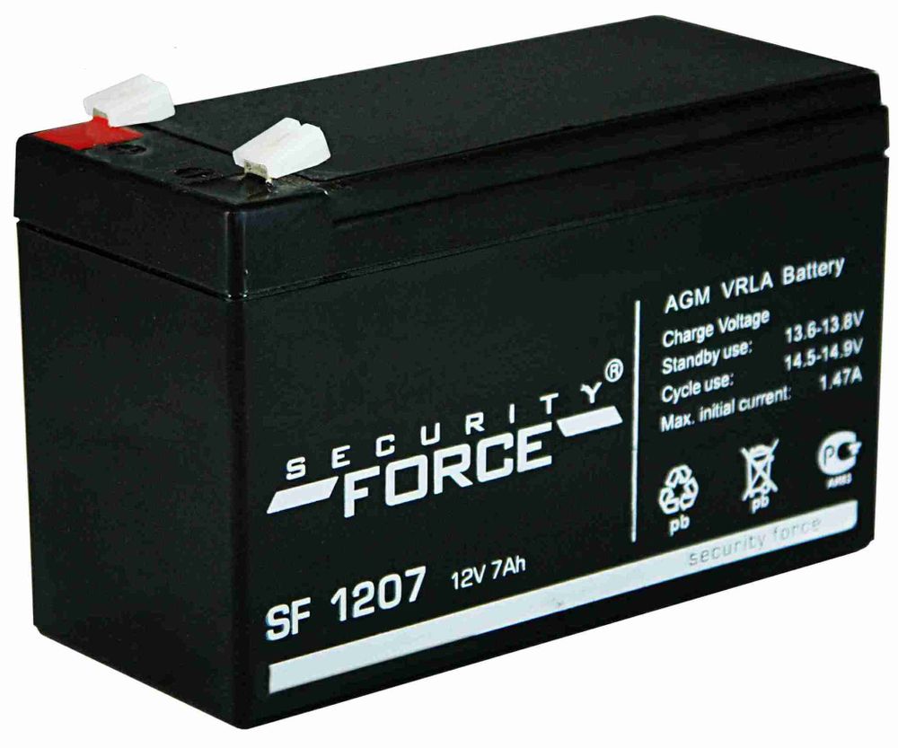 SECURITY FORCE SF 1207 аккумулятор SECURITY FORCE SF 1207 аккумулятор