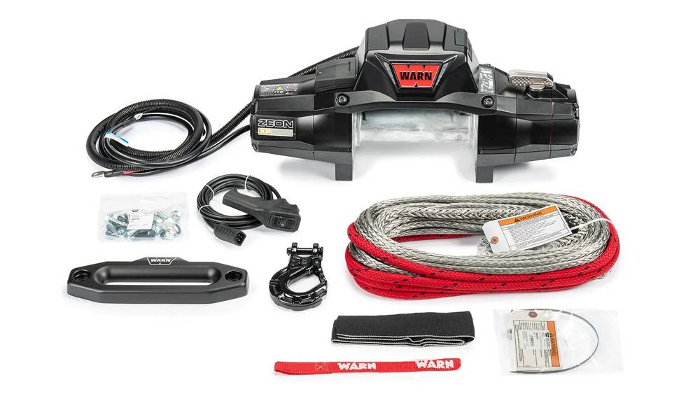 Лебедка WARN ZEON XP 10-S, синтетический трос — фото 6