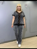 костюм турецкий со стразами брючный