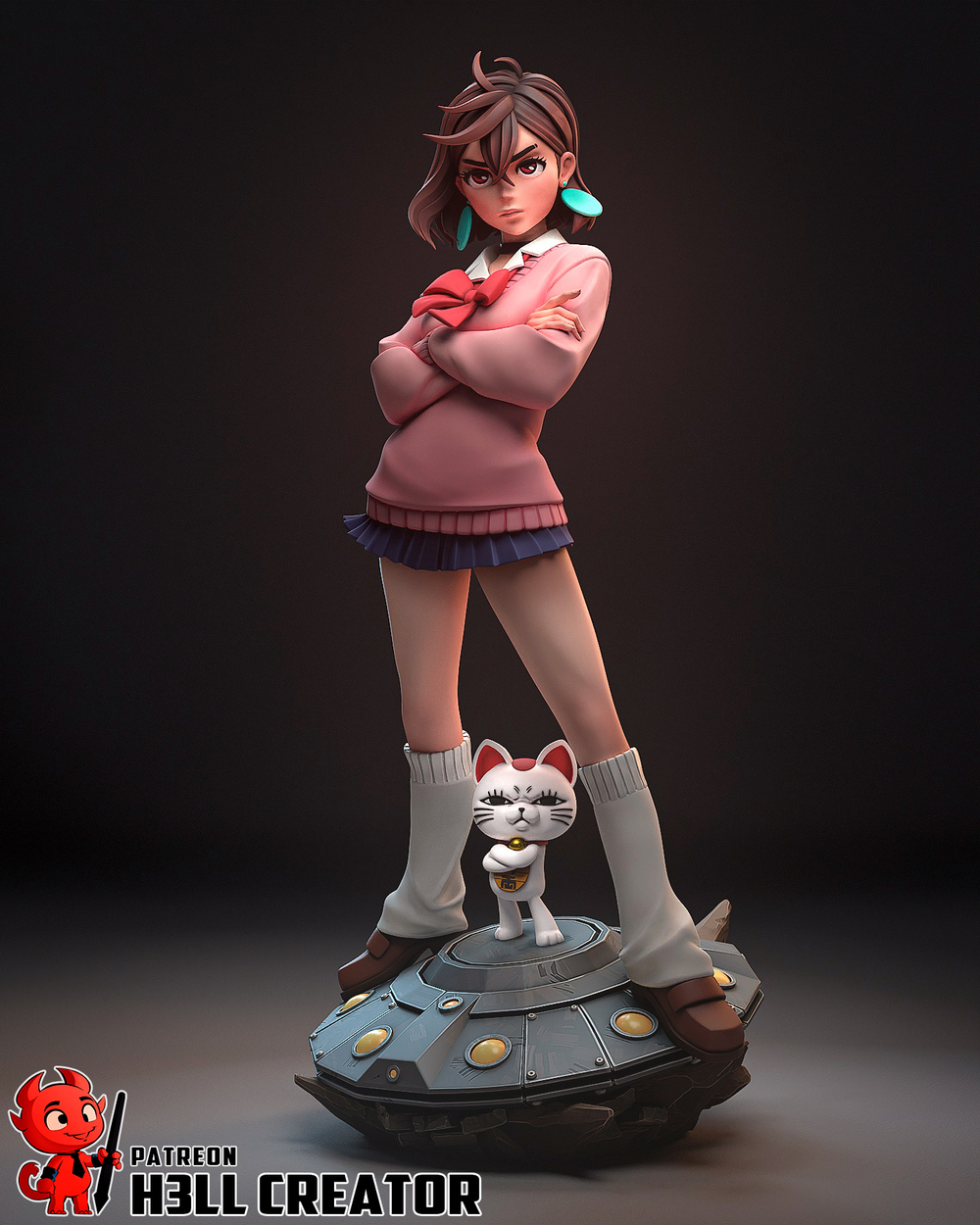 Момо Аясэ Дандадан Фигурка Momo Ayase Dandadan
