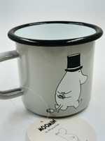 Эмалированная кружка Moomin "Moominpappa", серая, 370 мл (из Финляндии)