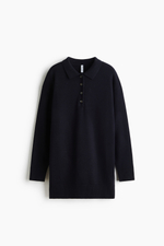 Трикотажное платье-поло - H&M