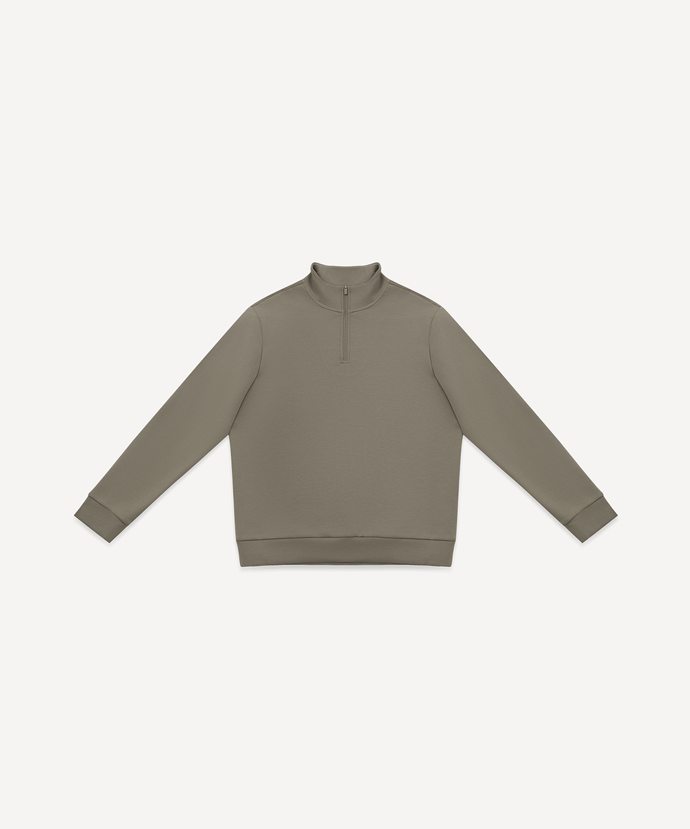 Свитшот на молнии 1/4 JOGEL 360 Soft Half Zip Sweatshirt, оливковый