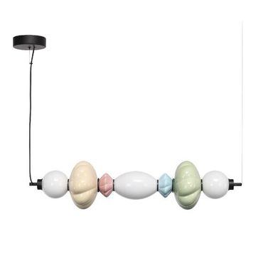 Подвесной светильник LED 1*24W 3000K SL6134.443.01 чёрный/зелёный/розовый/жёлтый/голубой Florentini ST-Luce