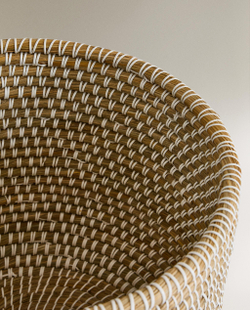Корзина изо льна Zara Home, фото 6