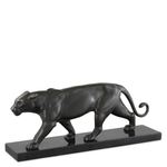 Декор Panther on marble base арт.109572