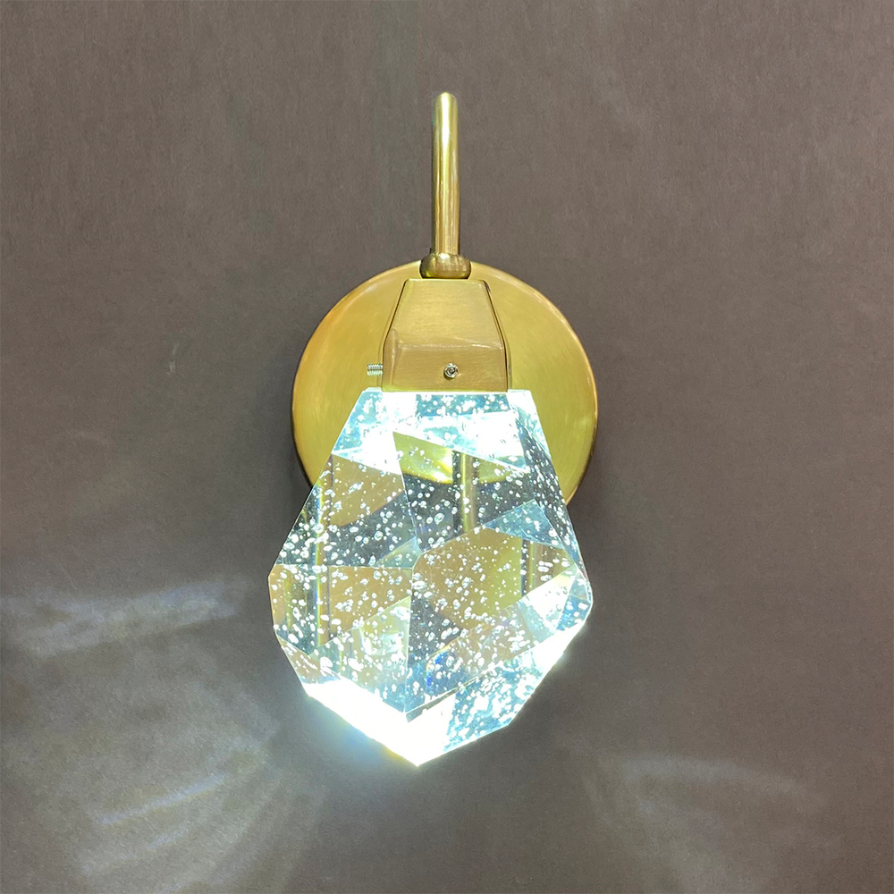 Настенный светильник Crystal rock gold