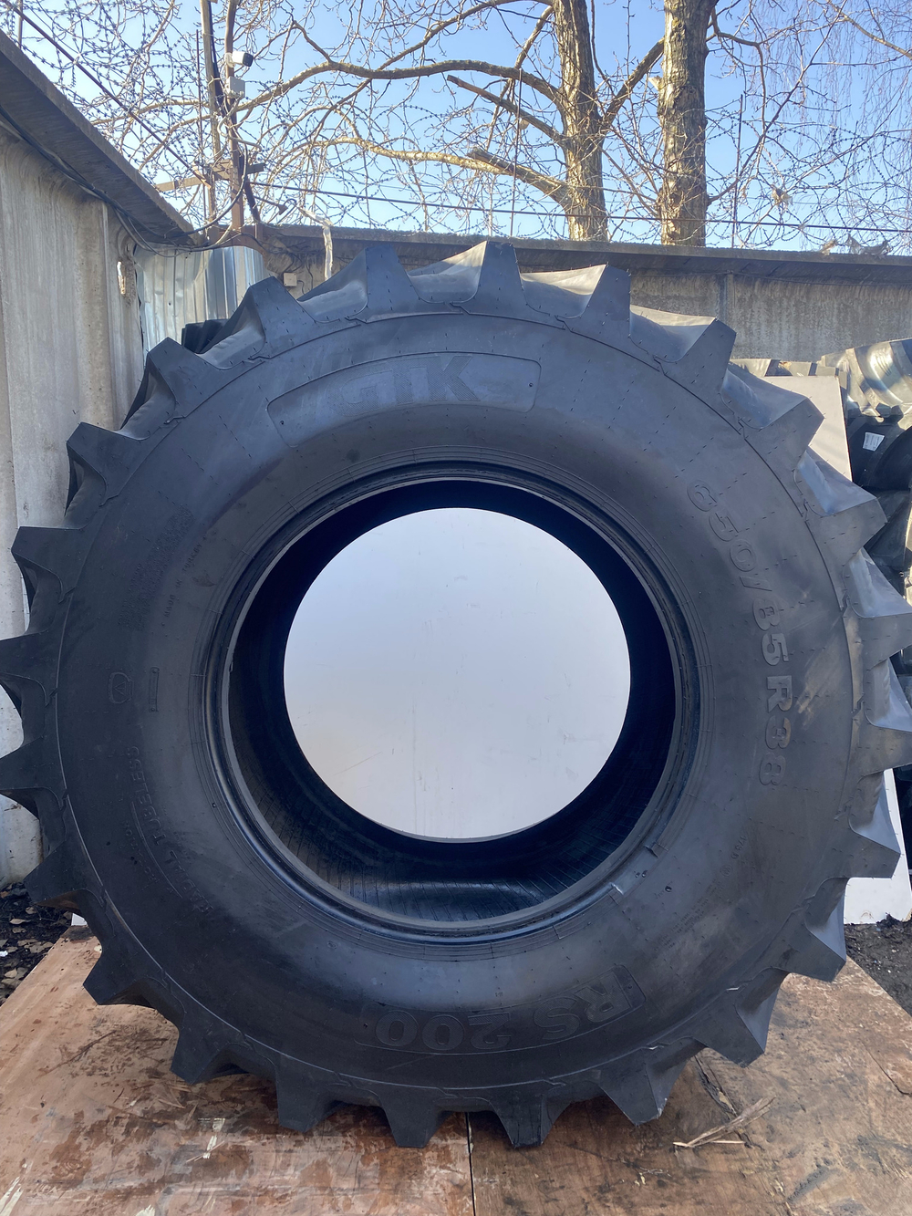 Сельскохозяйственная шина 650/85 R38 GTK RS200 173D/176A8 TL