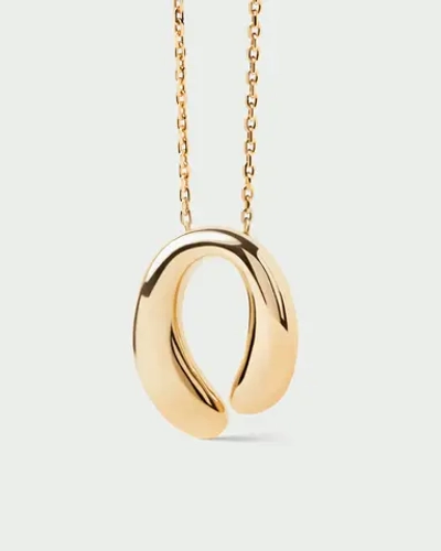 Колье Helix серебро 925 пробы покрытое золотом