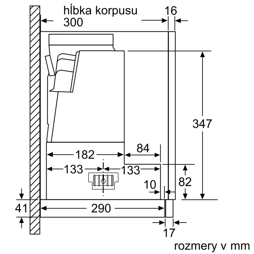 Встраиваемая вытяжка Bosch DFR067A52