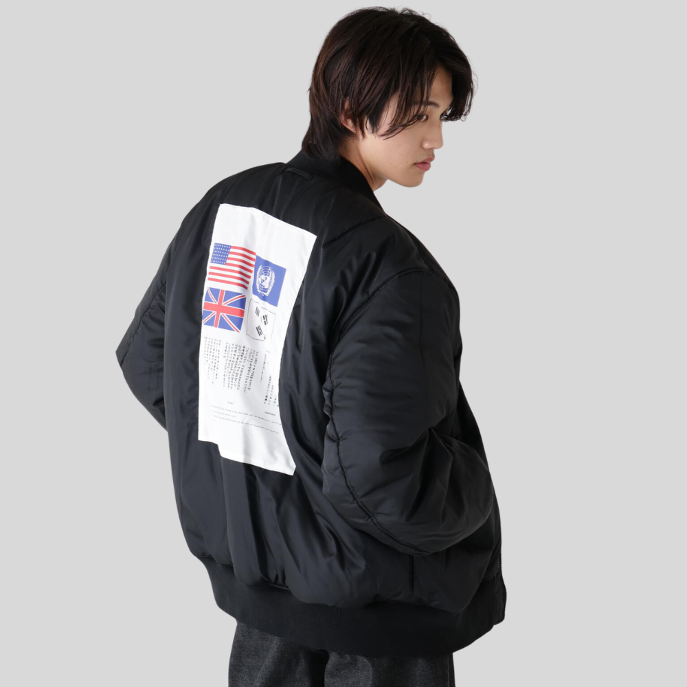 Бомбер Alpha Industries MA-1 Blood Chit Gen ll Black (Черный)