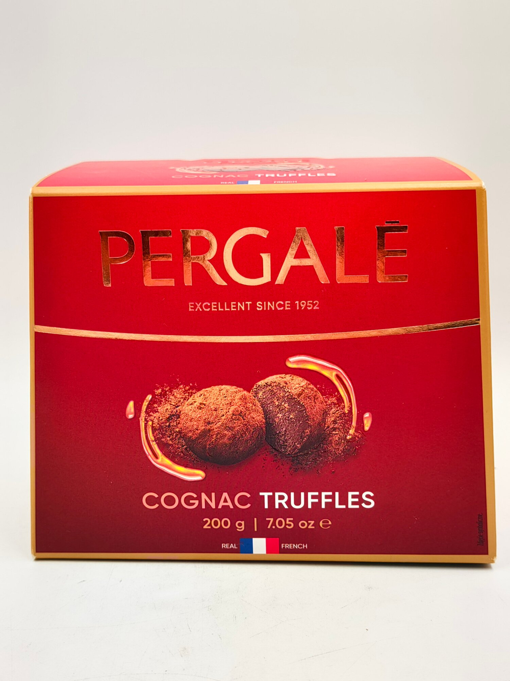 Трюфели французские  Pergale Truffles  Коньяк ,  200  грамм ( из Литвы)