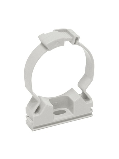 Держатель хомутный для труб CFC32 d32 сер. ELASTA IEK CTA10MP-CFC32-K41-050
