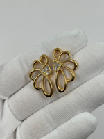 Серьги с кристаллами Avon