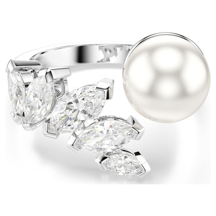MESMERA:RING PEARL WHI/RHS 60