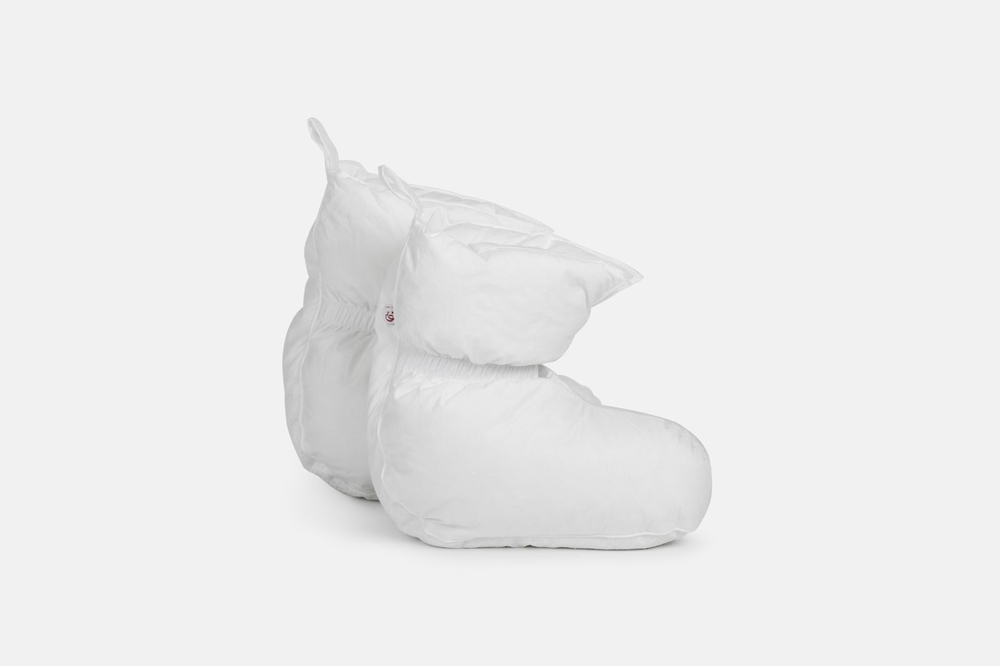 Сапожки-носочки пуховые German Grass Comfort Socks Home White белые