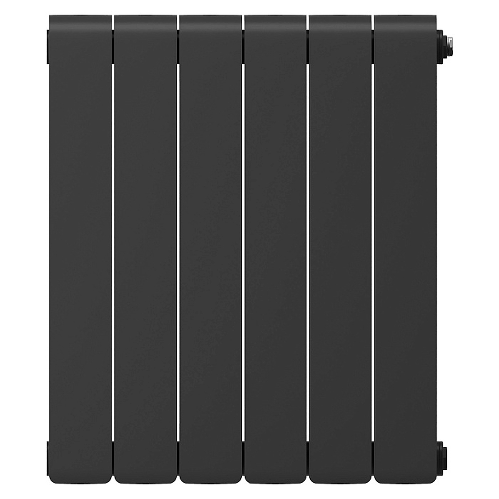 Радиатор биметаллический ROYAL THERMO Eclipse Черный 500*90  6 сек.