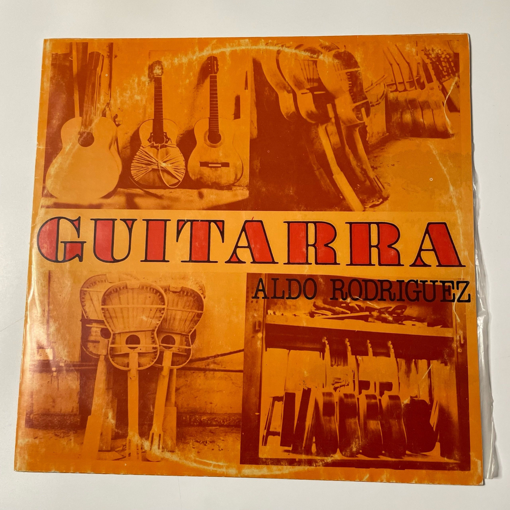 Винтажная виниловая пластинка LP Aldo Rodr guez, Guitarra Concierto Latinoamericano (Куба) Кубинская Гитара