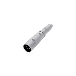 Adam Hall K4AJF3XM3 - адаптер TRS (jack) mono 6.3 mm (F) - XLR (M)