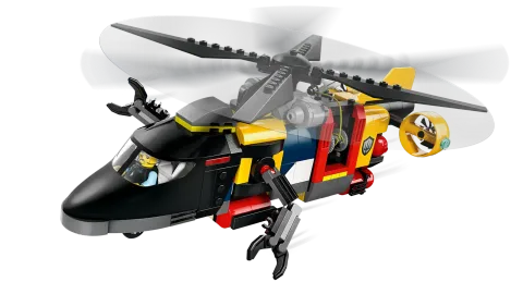 Конструктор LEGO City 60462 Вертолет, пожарная машина и подводная лодка