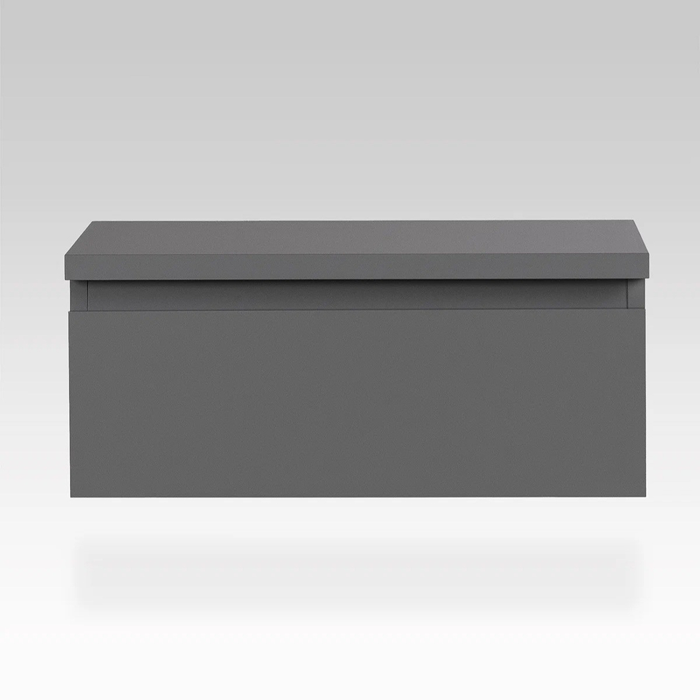 Тумба подвесная Варма 1, 50*21*30 см, серый