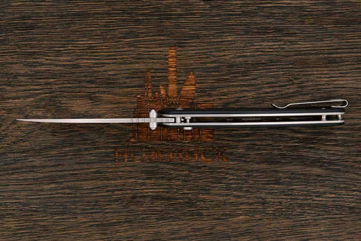 Нож складной CJRB J1925L-BK Pyrite Large, клинок 92мм, сталь AR-RPM9, рукоять G10