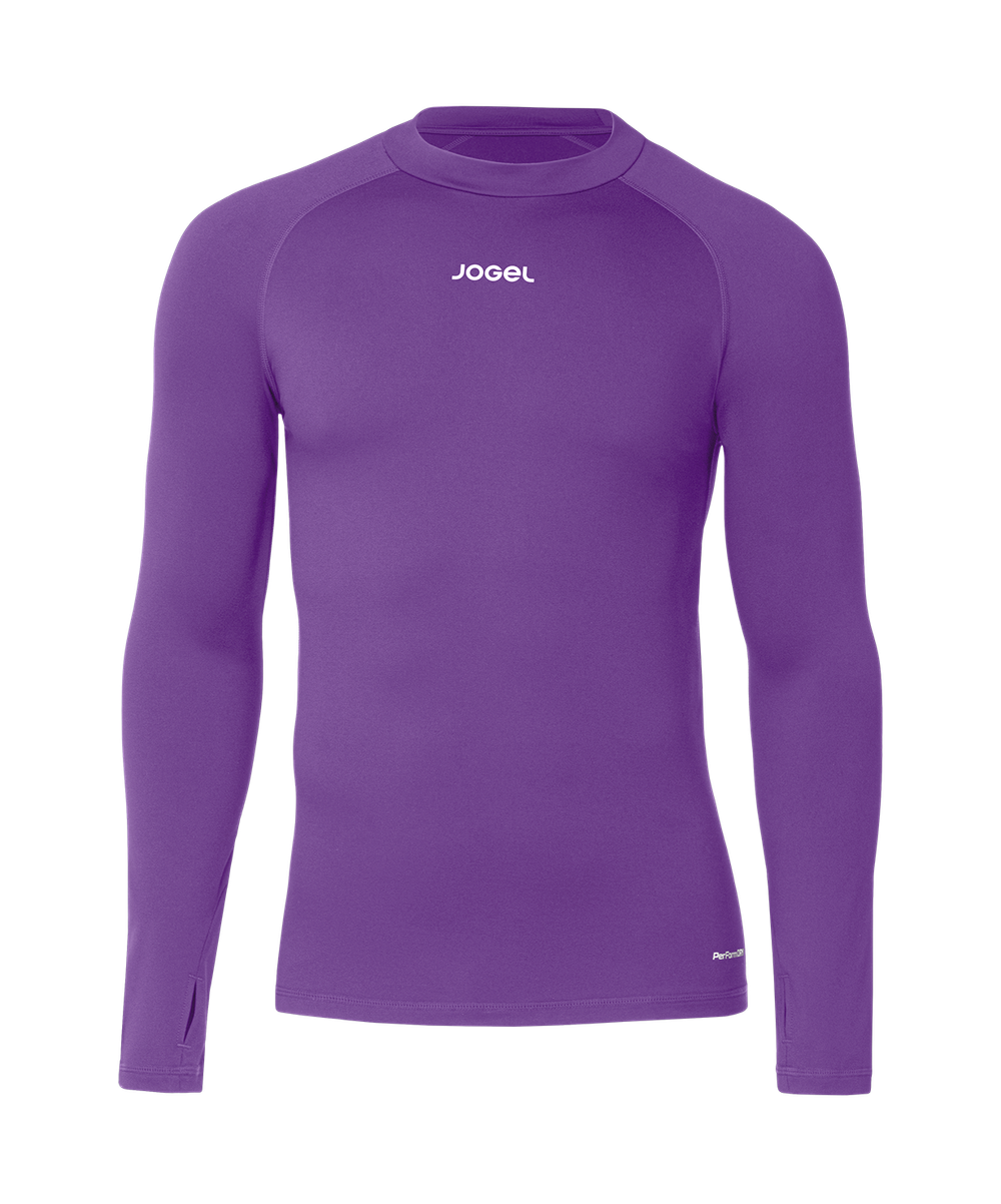 Джемпер компрессионный утепленный Jogel CAMP 2 PerFormDRY Baselayer Top Warm, фиолетовый P3